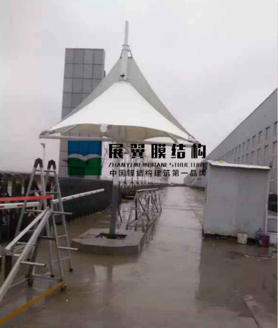 天津景觀張拉膜結構小品工程