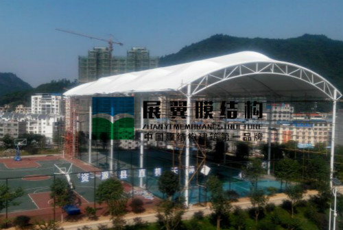 桂林網(wǎng)球場膜結(jié)構屋頂工程