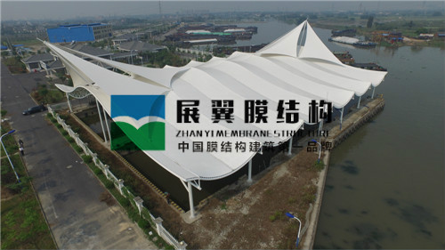 膜結構技術應用再升級，華東地區(qū)首個膜結構船棚主體工程完工