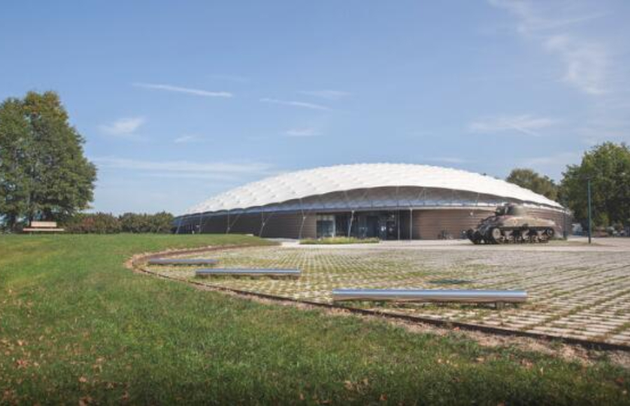 膜結構穹頂，荷蘭自由博物館